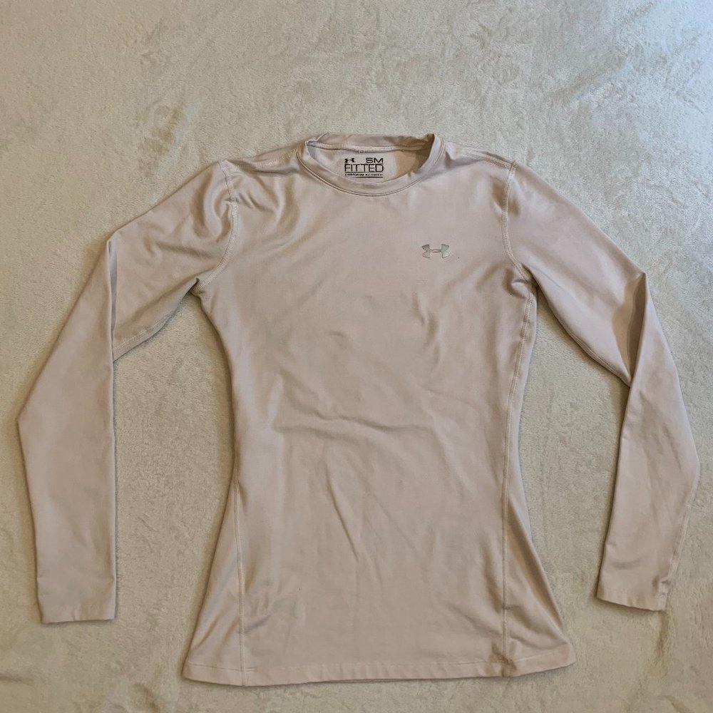 SOLD- Under Armour Cold Gear Fitted Crewneck Longsleeve